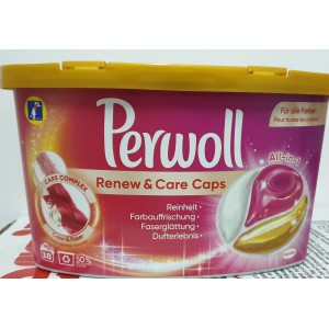 Perwoll detergent capsule haine colorate 18 utilizari