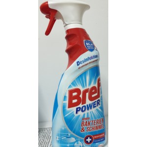 Bref Power solutie curatare si dezinfectare baie 750ml