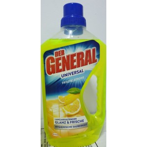 Der General solutie curatare gresie si faianta 750ml cu lamaie