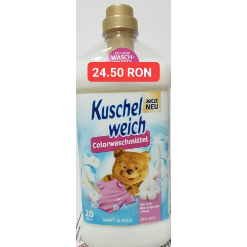 Kuschel weich detergent lichid 20spalari pentru rufe color