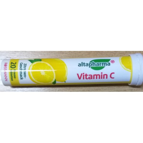 Altapharma tablete efervescente 20buc vitamina C
