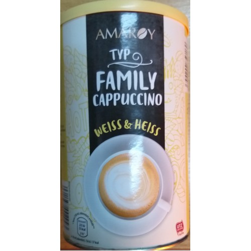 Cappuccino 500g Amaroy Family Weiss&Heiss