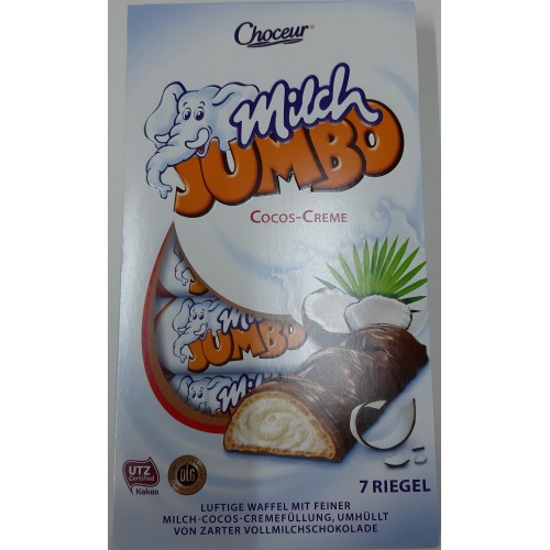 Choceur Milch Jumbo 200g 7buc crema cocos