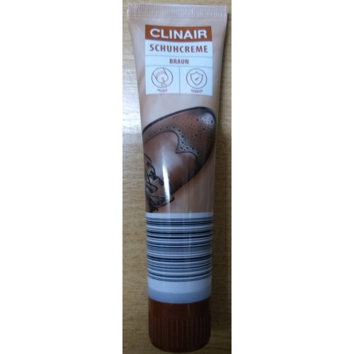 Clinair crema pentru pantofi 100ml maro