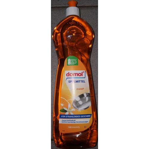 Domol detergent vase 1000ml Orange