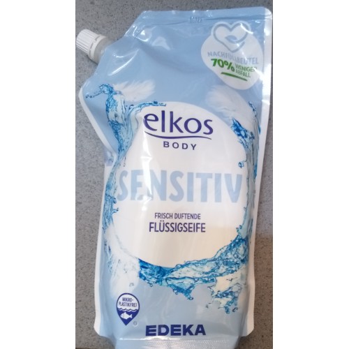 Elkos rezerva sapun lichid 750ml sensitiv