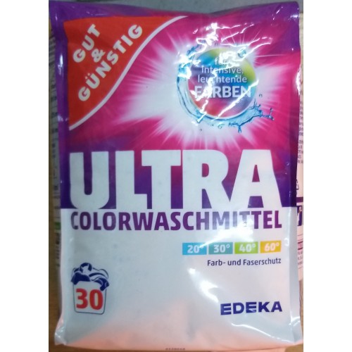 Gut&Gunstig Ultra 30spalari 2,025kg pentru rufe colorate