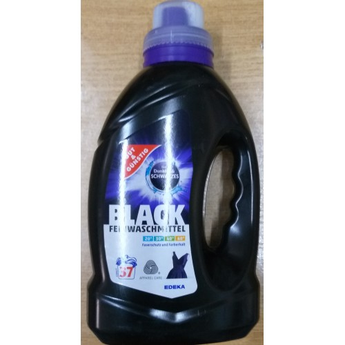 Gut&Gunstig detergent lichid  37 spalari pentru rufe negre