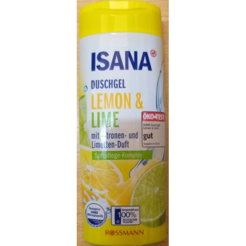 Isana gel dus 300ml Lamaie si Lime