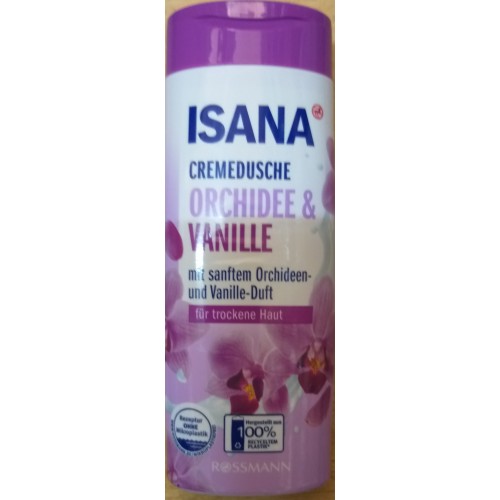 Isana gel dus 300ml Orhidee si vanilie