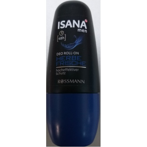 Isana roll-on anti-perspirant 50ml herbe frische