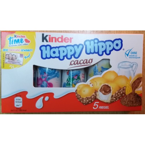 Kinder Happy Hippo 5x20,7g