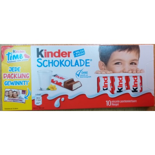 Kinder Schokolade 10buc 125g