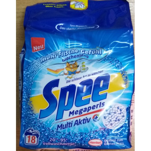 Spee Megaperls 18spalari 1,215kg pentru rufe albe