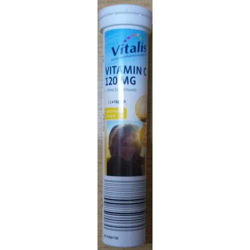 Vitalis tablete efervescente 20buc vitamina C