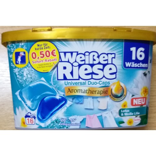 Weisser Riese Duo-Caps 16 spalari Universal