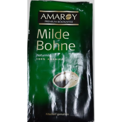 Amaroy Milde Bohne 500g macinata