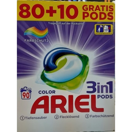 Ariel  90 capsule colorate
