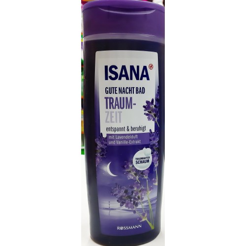 Isana spuma baie 750 ml extract de lavanda si vanilie